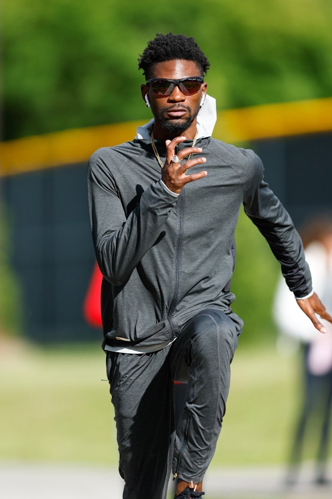 Bolade Ajomole running
